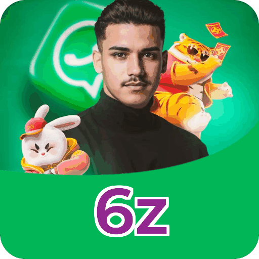 Números do app 6z em material de marketing — ilustração, não auditoria